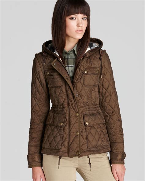 burberry brit quilted jacket with hood|quilted burberry jacket outlet store.